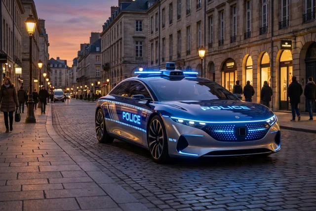nieuwe politie auto