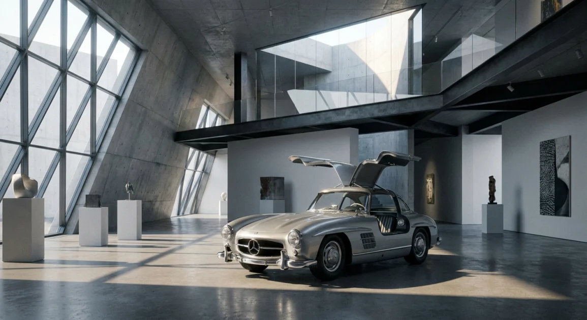 mercedes-benz 300 slr uhlenhaut coupé uit 1955