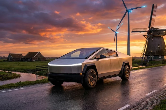 tesla cybertruck nederland